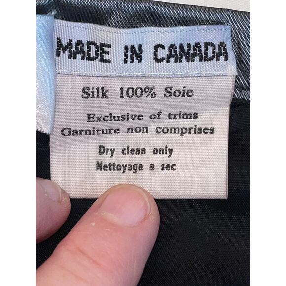 Catherine Regehr Vancouver Silk Skirt with Train - Size M - 100% Silk - Picture 5 of 11